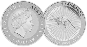 Australian Silver Kangaroo Coins